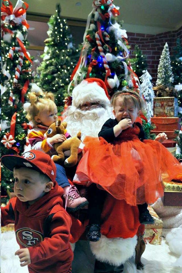 Throwback Scared of Santa